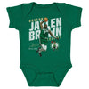 Jaylen Brown Boston Celtics Slant WHT by 500 LEVEL