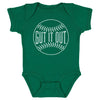 Gut It Out Foundation Baseball WHT by 500 LEVEL