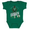 Jaylen Brown Boston Celtics Shield WHT by 500 LEVEL