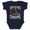 Seattle Football 2025 Champs Cartoon WHT by 500 LEVEL