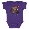 Justin Jefferson Minnesota Portrait Santa Hat WHT by 500 LEVEL