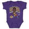 Rui Hachimura Los Angeles Lakers Cartoon WHT by 500 LEVEL