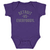 Detroit Vs. Everybody Gray WHT by 500 LEVEL