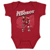 Sergei Fedorov Detroit Retro WHT by 500 LEVEL