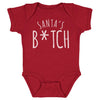 Christmas Santa's B-tch WHT by 500 LEVEL