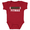 Christmas Merry Fitmas WHT by 500 LEVEL