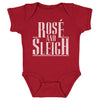 Christmas Rose And Sleigh WHT by 500 LEVEL