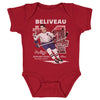 Jean Beliveau Montreal Throwback WHT by 500 LEVEL