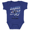 Daniel Jones Indianapolis Name Number WHT by 500 LEVEL
