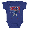 Anthony Rizzo Chicago C Cartoon WHT by 500 LEVEL