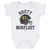 Brett Norfleet College Helmet Font by 500 LEVEL