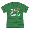 Christmas I Love Santa WHT by 500 LEVEL