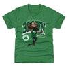 Jaylen Brown Boston Celtics Cartoon WHT by 500 LEVEL