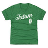 Jayson Tatum Boston Script WHT by 500 LEVEL