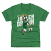 Jaylen Brown Boston Celtics Slant WHT by 500 LEVEL