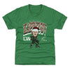 Kirill Kaprizov Minnesota Cartoon Santa Hat WHT by 500 LEVEL