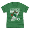 Jaylen Brown Boston Celtics Number WHT by 500 LEVEL