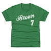 Jaylen Brown Boston Script WHT by 500 LEVEL