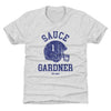 Sauce Gardner Indianapolis Helmet Font by 500 LEVEL