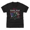 Matt Boldy Minnesota USA Flag WHT by 500 LEVEL