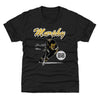 Larry Murphy Pittsburgh Retro Script WHT by 500 LEVEL
