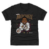 Donovan Mitchell Cleveland Cavaliers Caricature WHT by 500 LEVEL