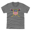 USRowing Emblem WHT by 500 LEVEL