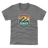 Denver Summit FC Vintage Primary Logo Gray WHT by 500 LEVEL
