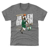 Jaylen Brown Boston Celtics Slant WHT by 500 LEVEL