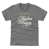Jaylen Brown Boston Number Script WHT by 500 LEVEL