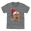 Patrick Mahomes Kansas City Portrait Santa Hat WHT by 500 LEVEL
