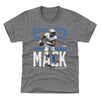 Khalil Mack Los Angeles C Bold Number WHT by 500 LEVEL