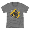 Bryan Rust Pittsburgh Stripes WHT by 500 LEVEL