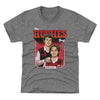 Luke Hughes & Jack Hughes New Jersey Step Brothers WHT by 500 LEVEL