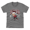 Connor Bedard Chicago Cartoon Santa Hat WHT by 500 LEVEL