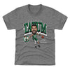 Jayson Tatum Boston Celtics Cartoon WHT by 500 LEVEL