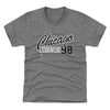 Connor Bedard Chicago Script 98 WHT by 500 LEVEL