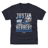 Justin Herbert Los Angeles C Slide WHT by 500 LEVEL