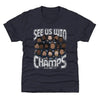 Seattle Football 2025 Champs Cartoon WHT by 500 LEVEL
