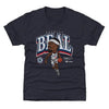 Bradley Beal Los Angeles Clippers Cartoon WHT by 500 LEVEL