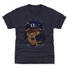 Ronald Acuna Jr. Scream WHT by 500 LEVEL