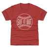 Gut It Out Foundation Baseball WHT by 500 LEVEL