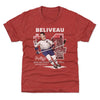 Jean Beliveau Montreal Throwback WHT by 500 LEVEL