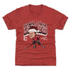 Connor Bedard Chicago Cartoon Santa Hat WHT by 500 LEVEL