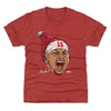 Patrick Mahomes Kansas City Portrait Santa Hat WHT by 500 LEVEL