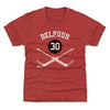 Ed Belfour Chicago 30 Goalie Sticks WHT by 500 LEVEL