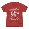 Christmas I'm Full Of Holiday Spirit WHT by 500 LEVEL