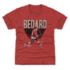 Connor Bedard Chicago Bold WHT by 500 LEVEL