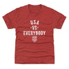 U.S. Soccer Vs. Everybody WHT by 500 LEVEL