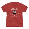 Connor Bedard Chicago Sticks WHT by 500 LEVEL